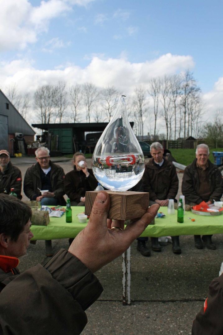 De gouden plons bokaal